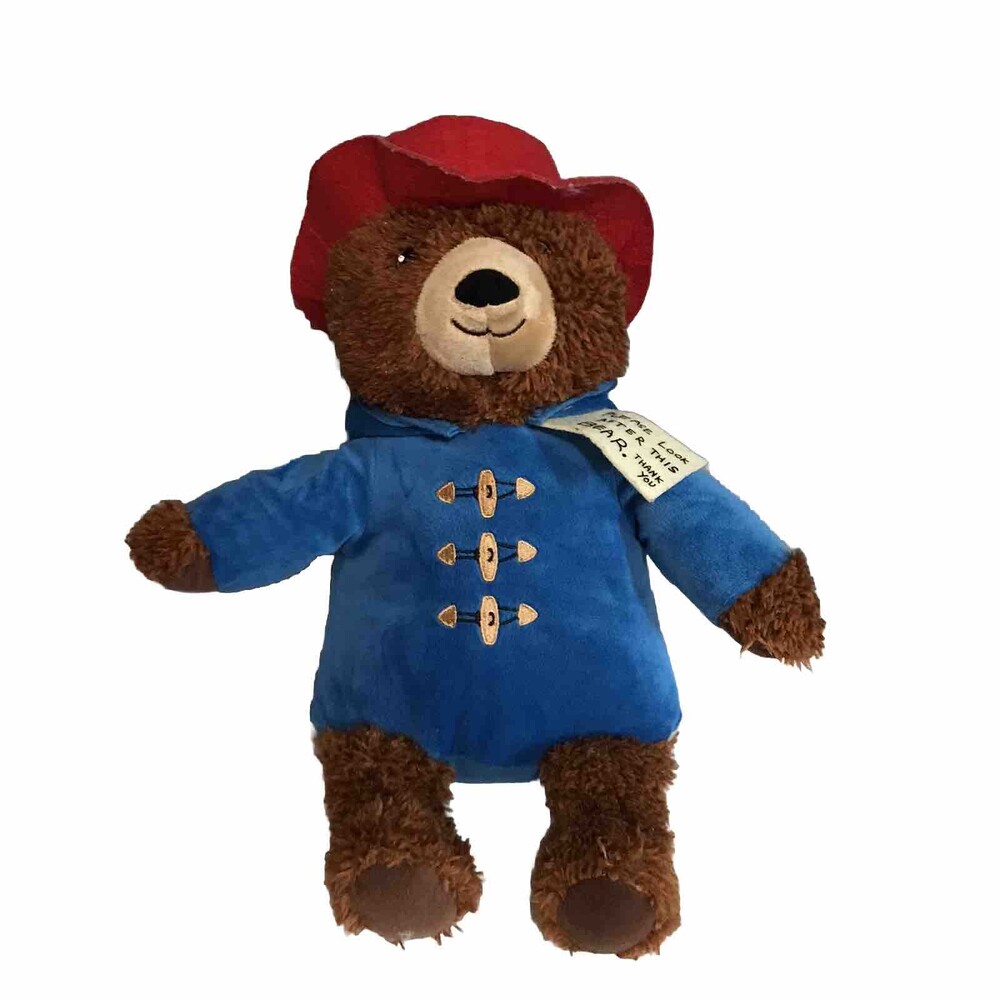 Kohls Cares Paddington Bear 13" Soft Toy Plush Stuffed Animal Brown Teddy